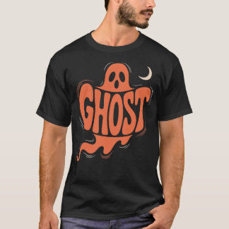 Gruseliger Geist Frohes Halloween-Fest T-Shirt
