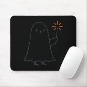 Gruseliger Geist mit Sparkler Halloween-Kostüm Mousepad (Mit Mouse)