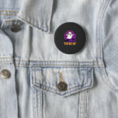 Gruseliger Geister-DJ-Halloween-Beats-Design_1 Button (Beispiel)