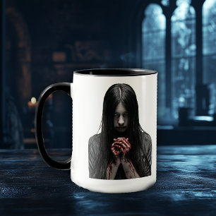 Gruseliger Ghoul-Kaffee – Perfekt für Horrorfans Tasse