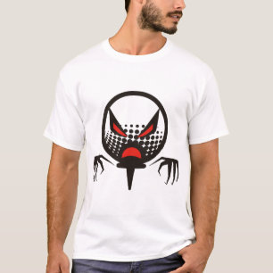 Gruseliger Golf Halloween-Gruppenfriedhof T-Shirt