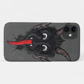 Gruseliger grauer Teufel Case-Mate iPhone Hülle (Rückseite (Horizontal))