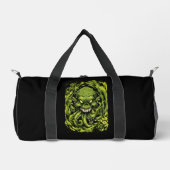 Gruseliger grüner Tentakel-Monster-Duffelbag Duffle Bag (Vorderseite)