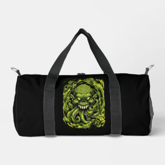 Gruseliger grüner Tentakel-Monster-Duffelbag Duffle Bag