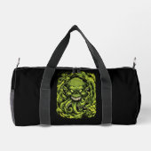Gruseliger grüner Tentakel-Monster-Duffelbag Duffle Bag (Rückseite)