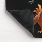 Gruseliger Hahn F-kräh-f Geist Mousepad (Ecke)