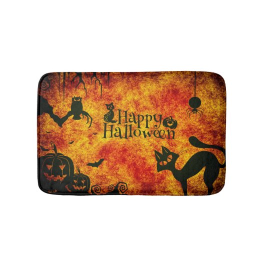 Gruseliger Halloween Badematte (Vorderseite)