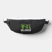 Gruseliger Halloween-Baum-Fledermäuse-Vektordesign Bauchtasche (Ablage )