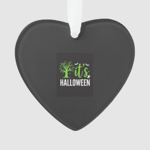 Gruseliger Halloween-Baum-Fledermäuse-Vektordesign Ornament