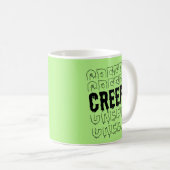 Gruseliger Halloween-Becher Kaffeetasse (VorderseiteRechts)