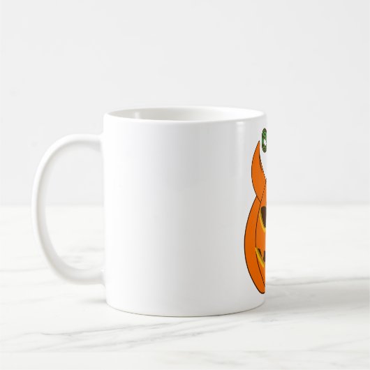 Gruseliger Halloween-Becher – Süße Geist-Kaffeetas Kaffeetasse (Links)