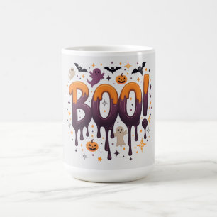 Gruseliger Halloween-Becher – Süßes und Lustiges D Kaffeetasse