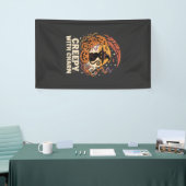 Gruseliger Halloween-Charme-Katze Banner (Messeveranstaltung)