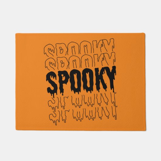 Gruseliger Halloween Fußmatte (Vorderseite)