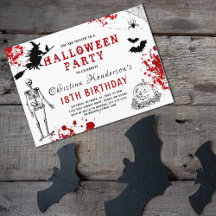 Gruseliger Halloween-Geburtstag