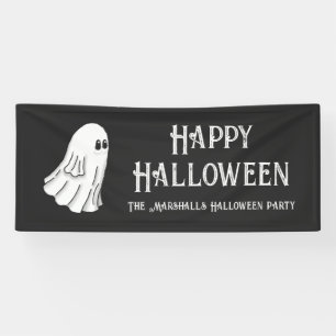 Gruseliger Halloween-Geist Banner
