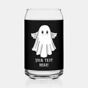 Gruseliger Halloween-Geist Dosenglas