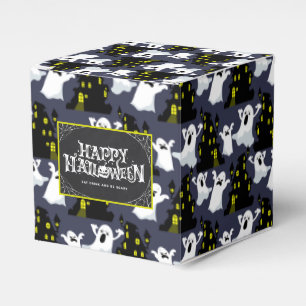 Gruseliger Halloween-Geister-Gunstbehälter Geschenkschachtel