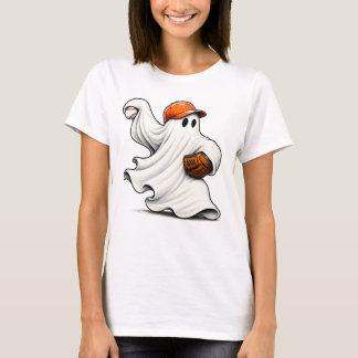 Gruseliger Halloween-Geisterschwung Baseball T-Shirt