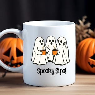 Gruseliger Halloween-Ghost-Mug Tasse
