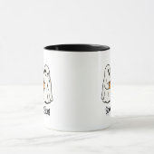 Gruseliger Halloween-Ghost-Mug Tasse (Zentrum)