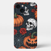 Gruseliger Halloween-Handyhülle iPhone Hülle (Rückseite)