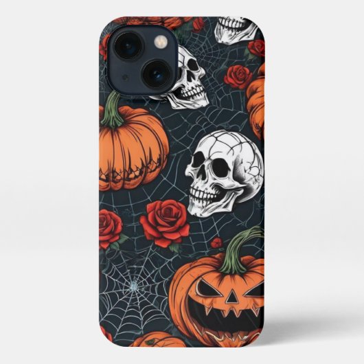 Gruseliger Halloween-Handyhülle iPhone Hülle (Rückseite)