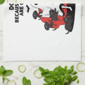 Gruseliger Halloween Hund Gruseliger Geist 23 Geschirrtuch (Gefaltet)