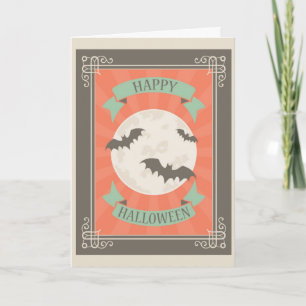 Gruseliger Halloween Karte