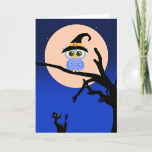 Gruseliger Halloween Karte