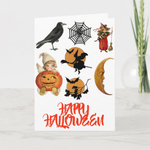 Gruseliger Halloween Karte