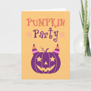 Gruseliger Halloween Karte