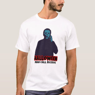 Gruseliger Halloween-Killer auf Abruf Spooky Hor T-Shirt