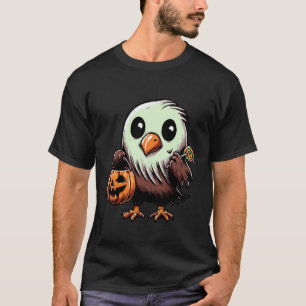 Gruseliger Halloween Kiwi Vogel Geist Gruseliger S T-Shirt