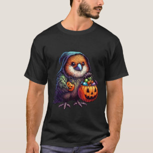 Gruseliger Halloween Kiwi Vogel Geist Gruseliger S T-Shirt