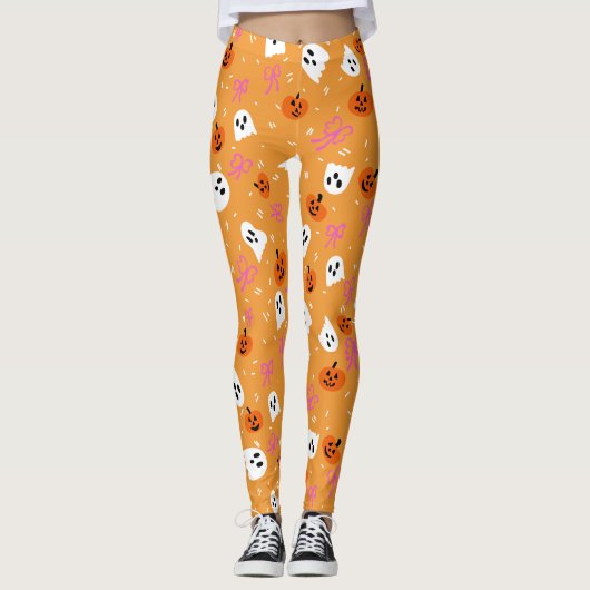 Gruseliger Halloween Leggings (Vorderseite)