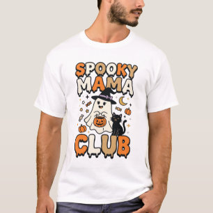 Gruseliger Halloween-Mama T-Shirt
