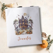 Gruseliger Halloween Manor Tasche