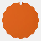 Gruseliger Halloween Ornament Karte (Rückseite)