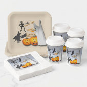Gruseliger Halloween Pappbecher