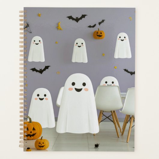 Gruseliger Halloween-Planer Planer (Vorderseite)