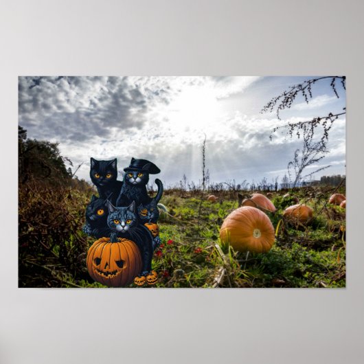 Gruseliger Halloween. Poster (Vorne)