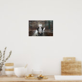 Gruseliger Halloween. Poster (Küche)
