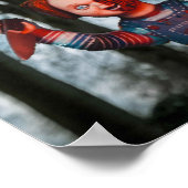 Gruseliger Halloween. Poster (Ecke)