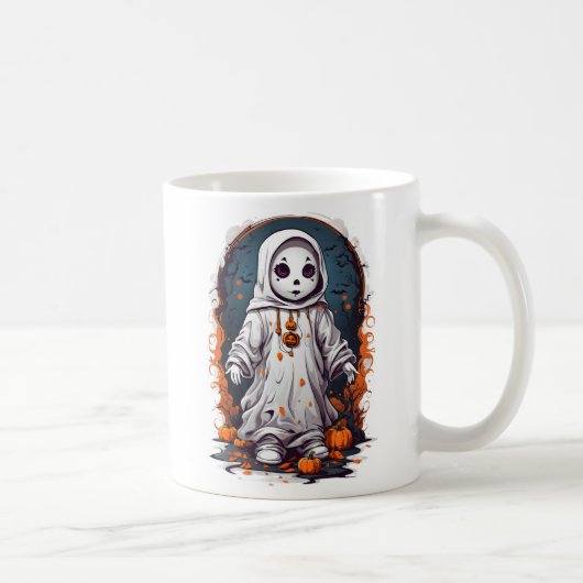 Gruseliger Halloween-Puppe Kaffeetasse (Rechts)