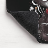 Gruseliger Halloween-Schwarzer-Katze-Salem-Apothek Mousepad (Ecke)