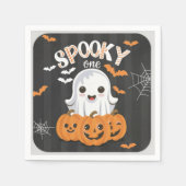 Gruseliger Halloween Serviette (Vorderseite)