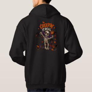Gruseliger Halloween-Skelett-Hoodie für Männer Hoodie