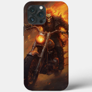Gruseliger Halloween-Skelett-Radfahrer Case-Mate iPhone Hülle