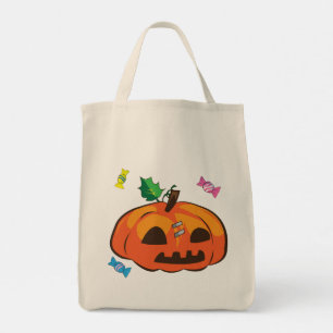 Gruseliger Halloween-Süßigkeiten Tragetasche